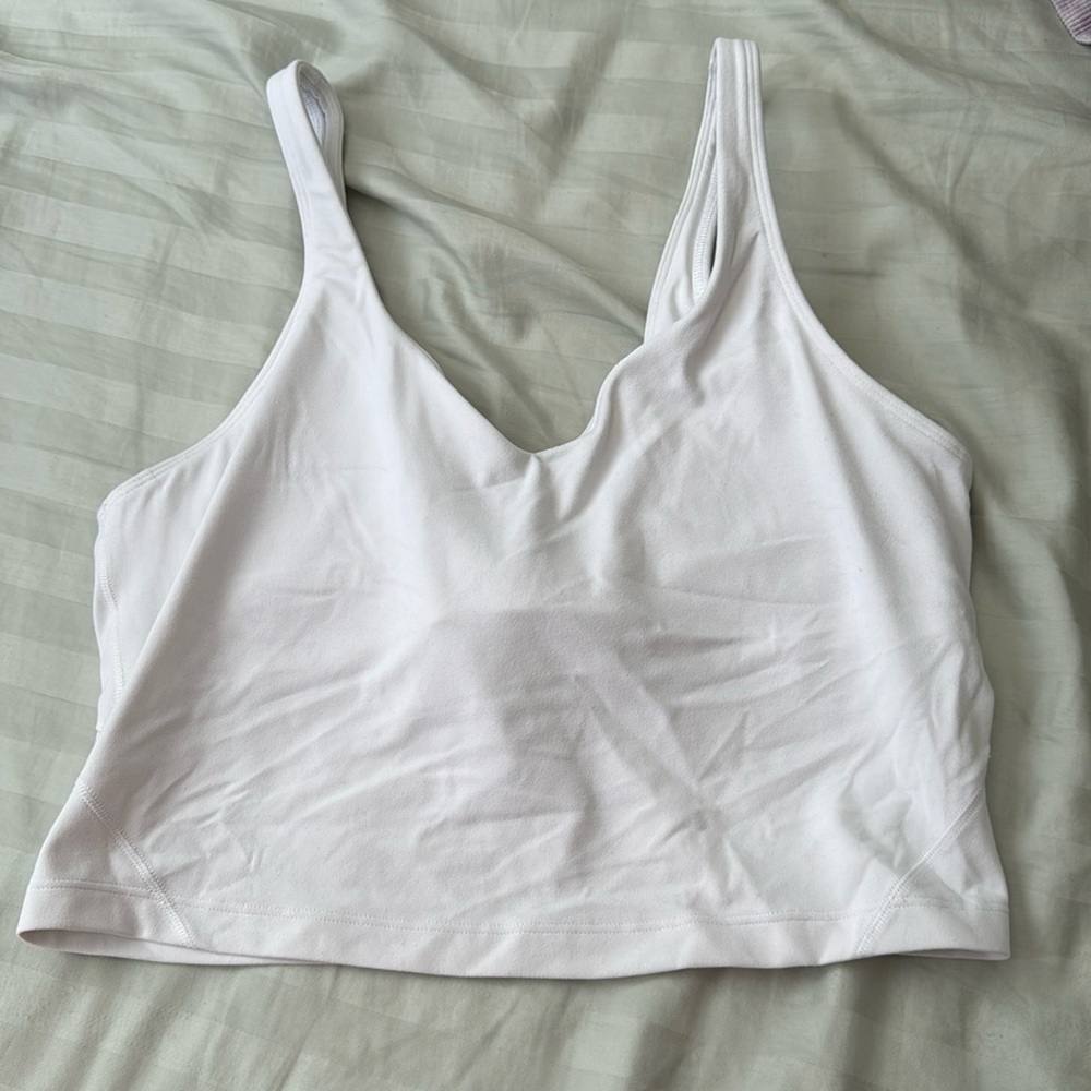 lululemon align tank white